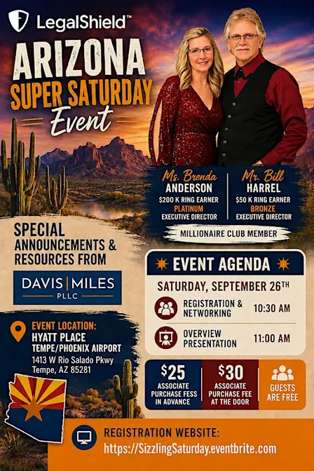 Arizona's Super Saturday - Sizzling September- More Income in 2026!