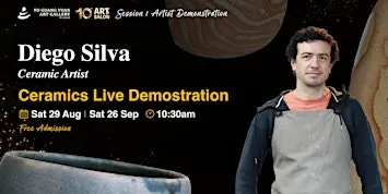 2026  Art Salon l Ceramic Live Demonstration by Diego Silva