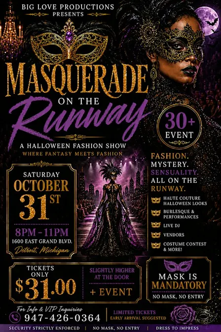 MASQUERADE ON THE RUNWAY