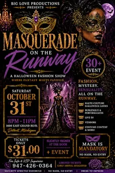 MASQUERADE ON THE RUNWAY