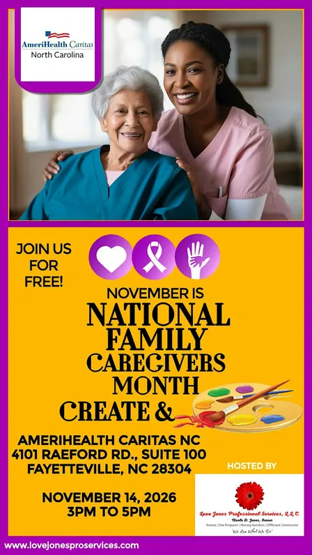 National Caregivers Month Create & Paint FREE Event