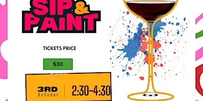 Sip and Paint Party ALL ARE WELCOME