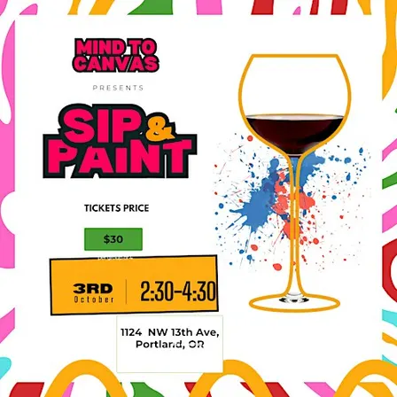 Sip and Paint Party ALL ARE WELCOME