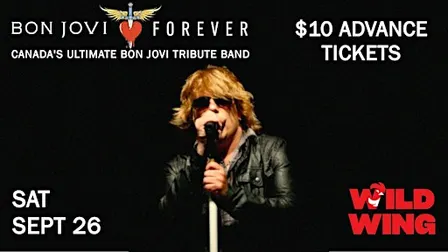 Bon Jovi Forever at Wild Wing in Georgetown, Ontario