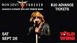 Bon Jovi Forever at Wild Wing in Georgetown, Ontario