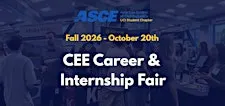 Fall 2026 Civil and Environmental Engineering Career Fair