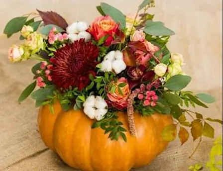 Autumn Floral Pumpkins Workshop