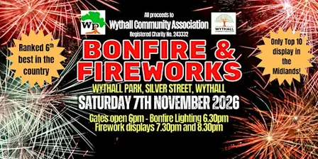 Wythall Community Association Bonfire and Fireworks