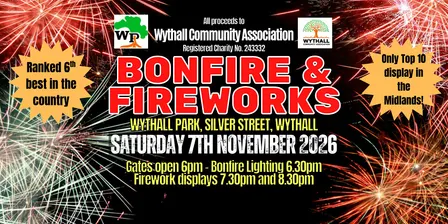Wythall Community Association Bonfire and Fireworks