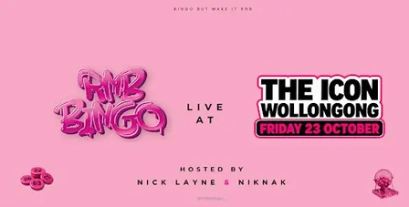 THE ICON X RNB BINGO - WOLLONGONG