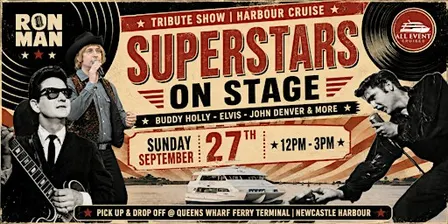 Superstars on Stage | Rock N Roll Nostalgia Tribute Show | Harbour Cruise