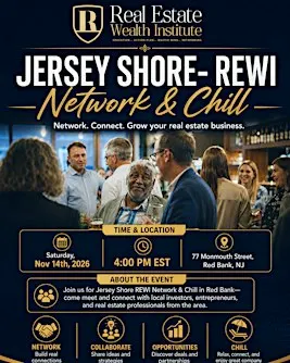Real Estate Networking Event- REWI Network & Coffee- Jersey Shore