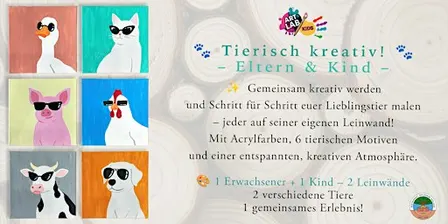 ArtLab Kids & Waldheim Heslach - Tierisch Kreativ!