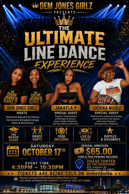 Dem Jones Girlz 1st Annual Ultimate  Line Dance Experience!