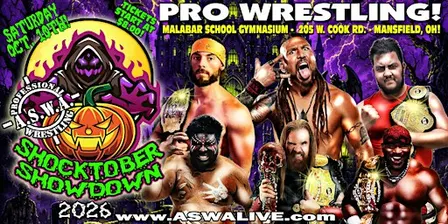 Live Pro Wrestling: ASWA Shocktober Showdown 2026!