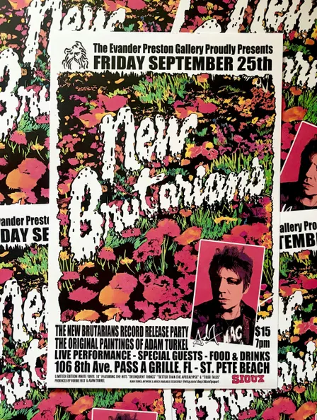 New Brutarians Vinyl Release & Adam Turkel Art Show