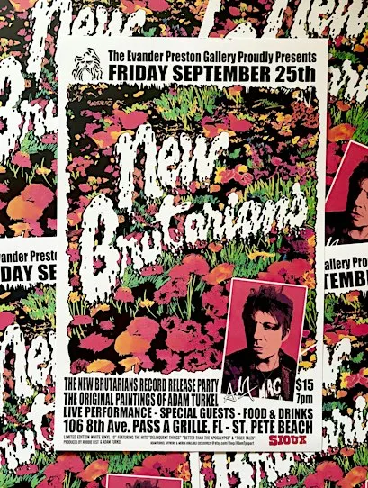 New Brutarians Vinyl Release & Adam Turkel Art Show