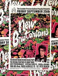 New Brutarians Vinyl Release & Adam Turkel Art Show