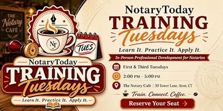 NotaryToday Training Tuesdays™
