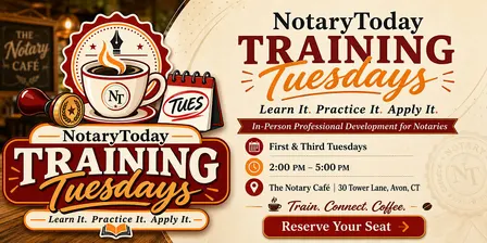 NotaryToday Training Tuesdays™