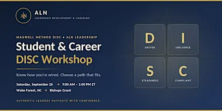 Student/Career DISC Workshop