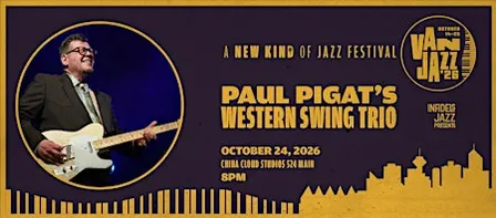 Infidels Jazz Presents: Paul Pigat's Western Swing Trio at China Cloud