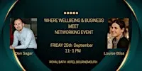 Where Wellbeing & Business Meet – Networking Event