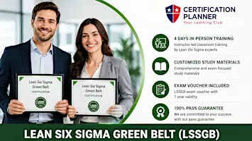 Lean Six Sigma Green Belt Albany | 100% Pass Guarantee & Confirmed Classes