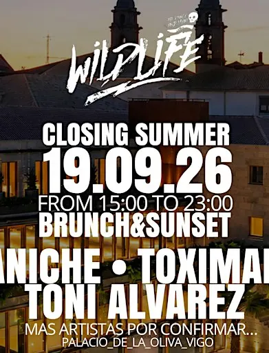 WILDLIFE BRUNCH&SUNSET CLOSING SUMMER X PALACIO DE LA OLIVA
