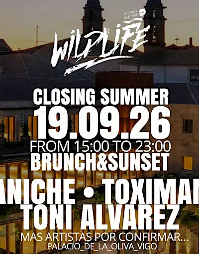WILDLIFE BRUNCH&SUNSET CLOSING SUMMER X PALACIO DE LA OLIVA