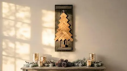 Herringbone Holiday Tree Workshop
