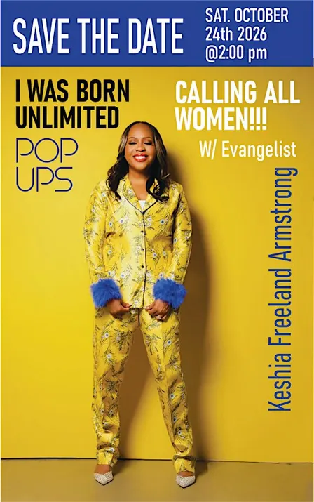 I was born Unlimited Pop-Up for Women