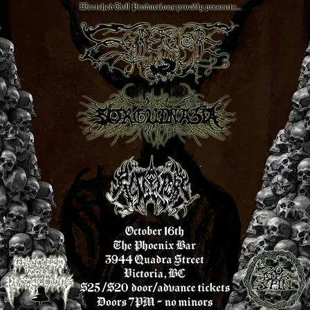 EGREGORE (VAN) / SORGUINAZIA (EDM) W/ PILLAGERY AT THE PHOENIX