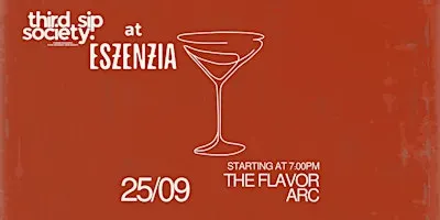 THE FLAVOR ARC-A three-phase sensory tasting by thirdsipsociety at ESZENZIA