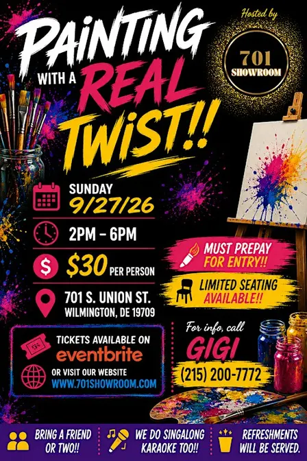 Painting with a REAL Twist!!