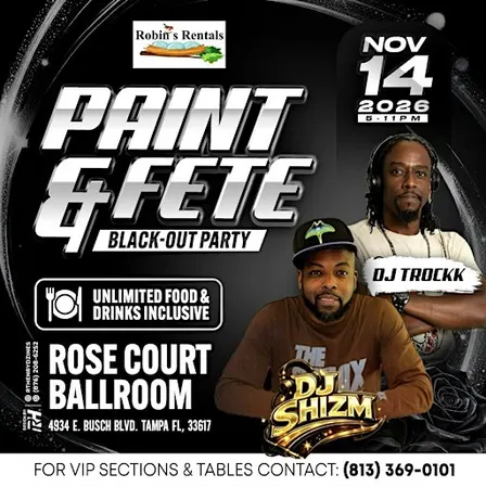 PAINT AND FETE BLACKOUT
