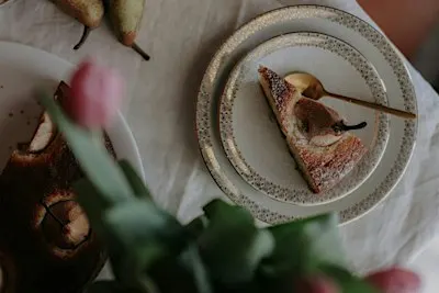 Thanksgiving Tarts: Cranberry Curd and Poached Pear