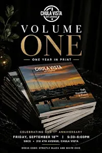 Volume One- Chula Vista City Lifestyle's One Year Anniversary