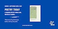 Poetry Today Book Club: "Metronome" by James Loop