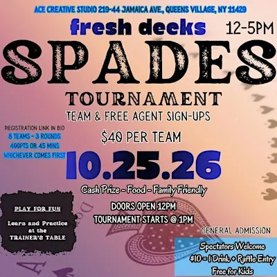 Fresh Decks Spades Tournament - Season 2: Fall Edition