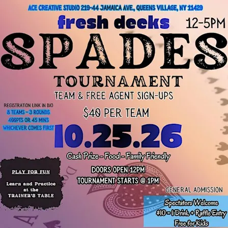 Fresh Decks Spades Tournament - Season 2: Fall Edition