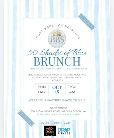 50 Shades of Blue Brunch