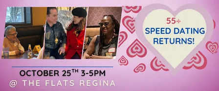 Regina Men & Women's Speed Dating: Ages 55+