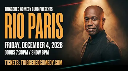 RIO PARIS - Stand-Up Comedy in Melbourne FL - 12/4 - Triggered