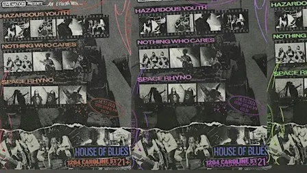 An Evening with Hazardous Youth and Nothing Who Cares Featuring Space Rhyno