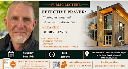 EFFECTIVE PRAYER: Finding healing and wholeness in divine Love