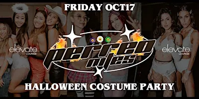 HALLOWEEN PERREO NITES ROOFTOP PARTY LOS ANGELES @ ELEVATE LOUNGE