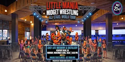 Little Mania Wrestling: Big Action, Tiny Wrestlers! Newport News, VA!