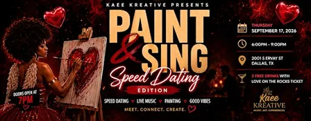 Paint & Sing (Speed Dating Edition)
