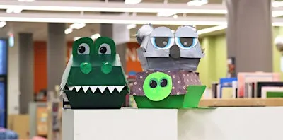 School Holidays: Hamburger Box Craft at Wollongong Library (Ages 5+)